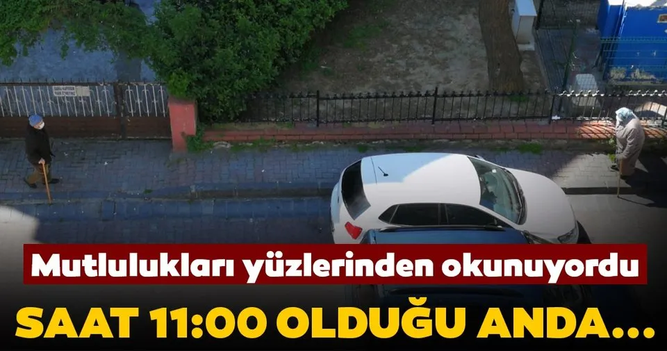Son Dakika Saat 11 00 Olunca Yaslilar Kendilerini Sokaga Atti Son Dakika Haberler