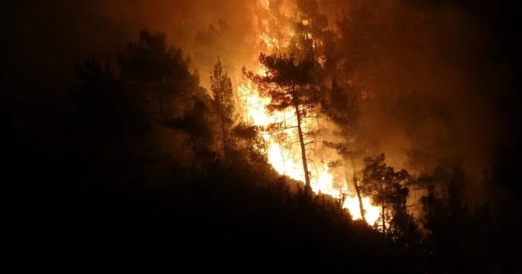 Karabük’te orman yangını sürüyor!