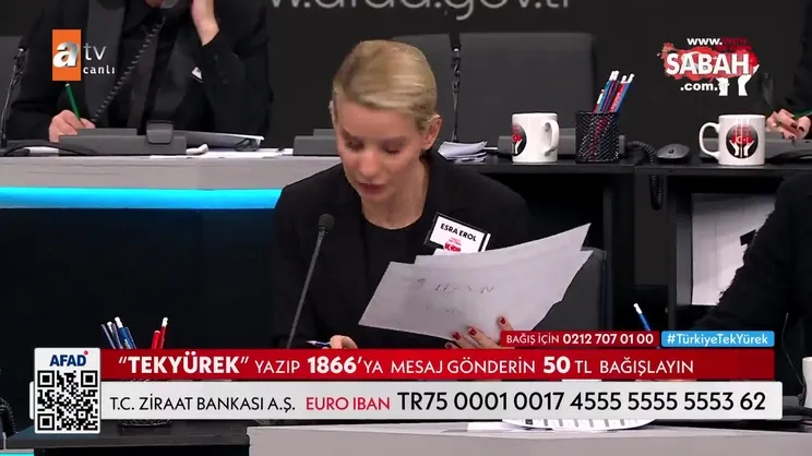 Esra Erol açıkladı: TMSF 2 milyar TL bağışta bulundu | Video