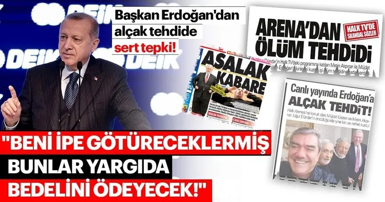 Başkan Erdoğan DEİK Genel Kurulunda önemli açıklamalarda bulundu