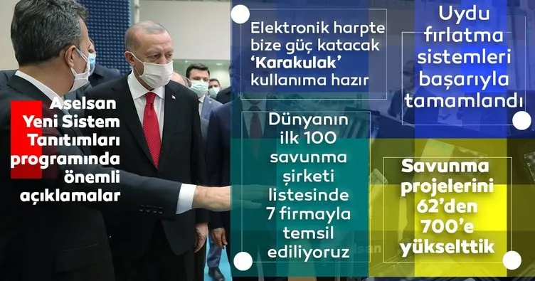 Başkan Erdoğan: Yerli ve Milli uydu fırtatma sistemlerimiz başarıyla tamamlandı!