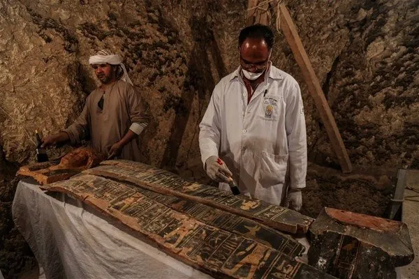 3500 yıllık antik mezar bulundu