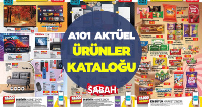 A101 aktüel katalog 31 Ekim 2024: Balık tavası, fincan takımı, yağlık, mikrodalga fırın bu hafta A101’de!