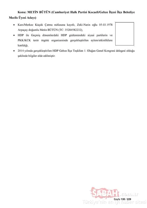 İşte CHP, Saadet Partisi ve İYİ Parti'nin PKK ile bağlantılı adayları!