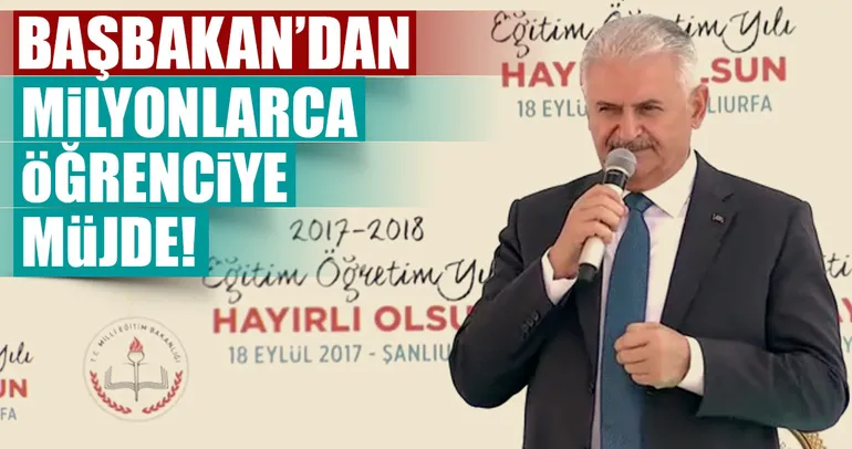Son Dakika: Başbakan Binali Yıldırım’dan TEOG açıklaması