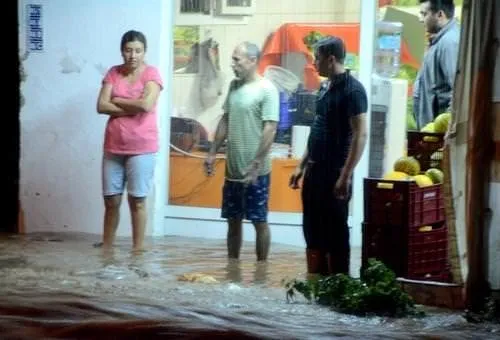 Bodrum'u sel vurdu