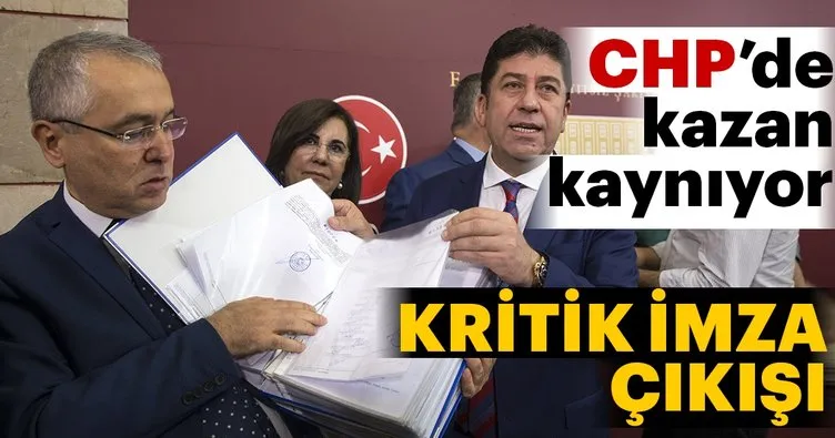 Son dakika: CHP Milletvekili Tüzün’den imza açıklaması