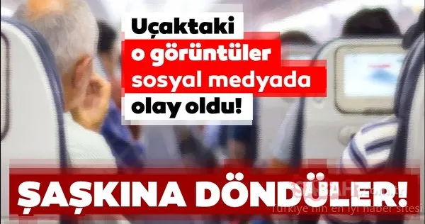 Hosteslerin uçuş esnasında çektikleri fotoğraflar sosyal medyada olay oldu!