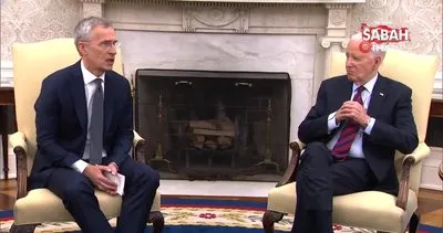 NATO Genel Sekreteri Stoltenberg, ABD Başkanı Joe Biden ile görüştü | Video