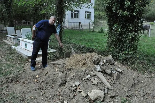 40 gün önce defnedilmişti... Mahalleyi korku saldı