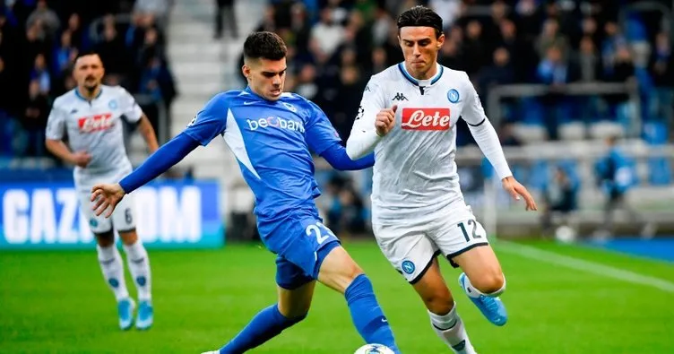 Eljif Elmas ilk 11’de başladı, Genk - Napoli maçında gol sesi çıkmadı