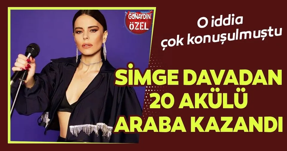 Simge Sagin Davadan 20 Akulu Araba Kazandi Cocugu Var Iddiasinda Bulunan Televizyoncu Cem Aydinli Yi Mahkemeye Vermisti Magazin Haberleri