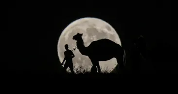 Parçalı ay tutulması gerçekleşti