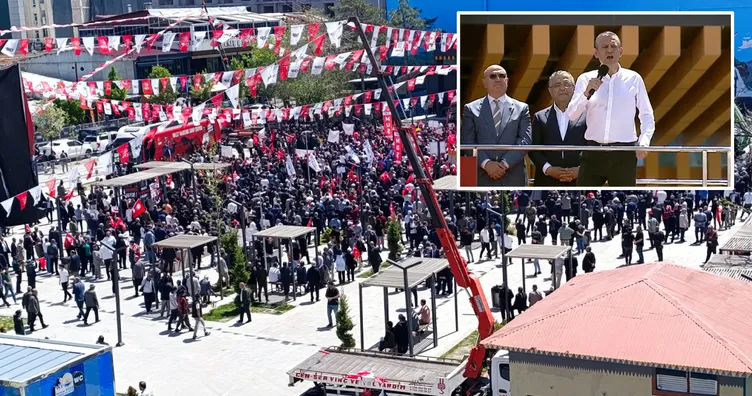 Özgür Özel’e Van’da büyük şok! Çevre illerden getirilenler de telafi edemedi