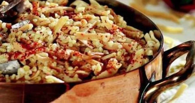 Erişteli bulgur pilavı tarifi - erişteli bulgur pilavı nasıl yapılır?