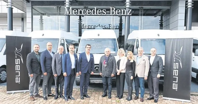 Mercedes’ten Sena Tur’a 50 yeni araç