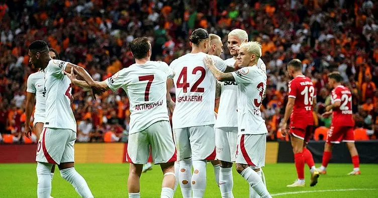 Son dakika haberleri: Galatasaray taraftarı önünde kazandı! Yeni transferler Samsunspor karşısında şov yaptı…