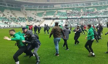 Bursa’daki olaylı Amedspor maçı sonrası gözaltına alınan 9 kişi serbest