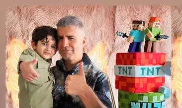 Özcan Deniz’in oğlu Kuzey 5 yaşında! Baba oğulun mutlu anları sosyal medyaya damga vurdu!