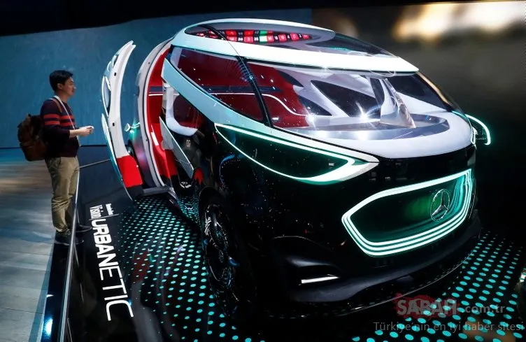 Mercedes-Benz Vision URBANETIC CES 2019’da boy gösterdi! Vision URBANETIC’in özellikleri...