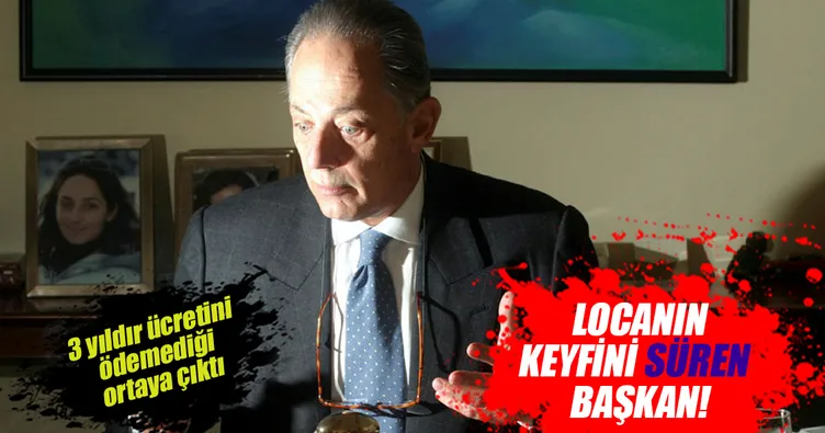 Locanın keyfini Süren Başkan!