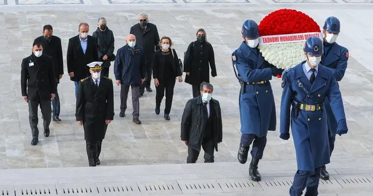 EMD Yönetimi Anıtkabir’e çıktı