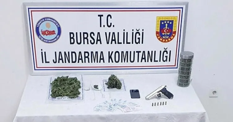 Bursa’da jandarmadan uyuşturucu operasyonu: 1 kişi tutuklandı