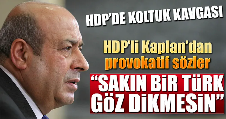 HDP’li Hasip Kaplan’dan skandal tweet!