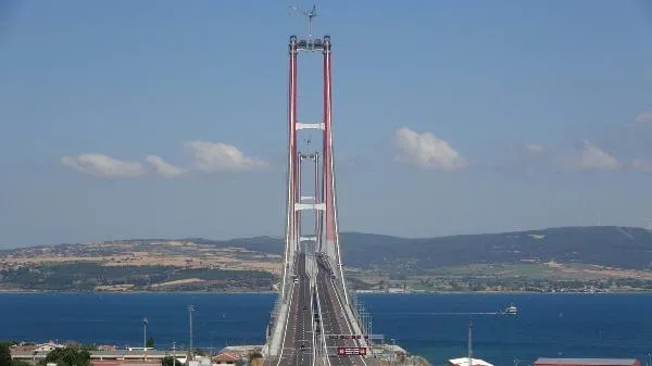 1915 Çanakkale Köprüsü'nde kedi yollarının sökümüne başlandı