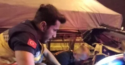 Kahramanmaraş’ta otomobil tıra arkadan çarptı! 1 ölü 4 yaralı #kahramanmaras