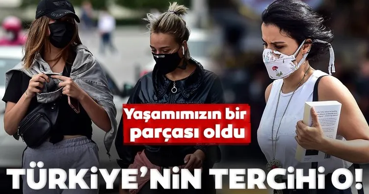 İstanbul sokaklarında ilginç maske manzaraları! Türk halkı en çok hangisini tercih ediyor?