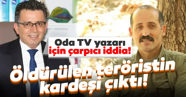 Son dakika! Oda TV yazarı Hüseyin Nazlıkul ile ilgili çarpıcı iddia: Öldürülen teröristin kardeşi çıktı...