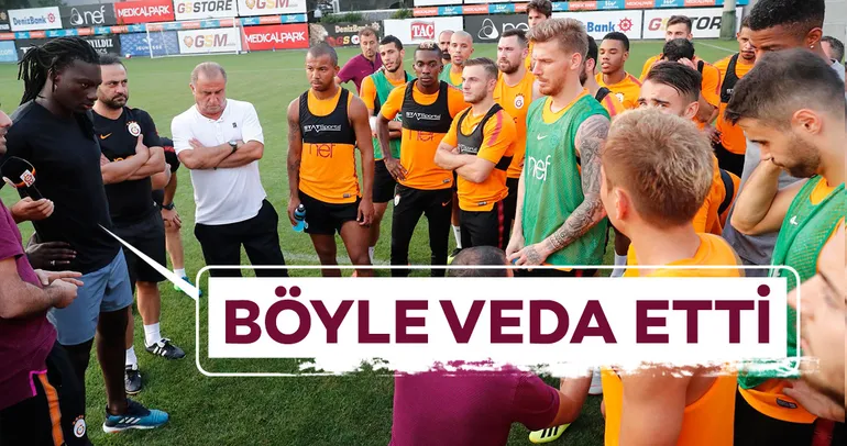 Bafetimbi Gomis, Galatasaray’la vedalaştı