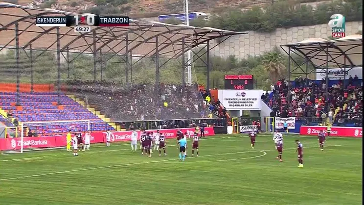 GOL | İskenderunspor 1-1 Trabzonspor