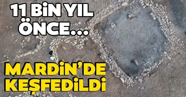 Mardin'de tarihi tapınak bulundu