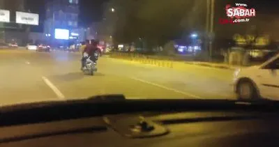 Antalya’da 4 kişinin bindiği motosiklette tehlikeli yolculuk | Video