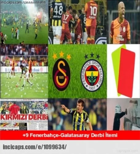 Fenerbahçe - Galatasaray capsleri