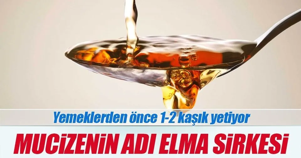 Şeker hastalığına karşı elma sirkesi - En Son Haber