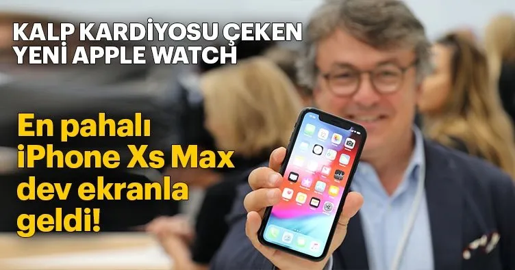En pahalı iPhone Xs Max dev ekranla geldi