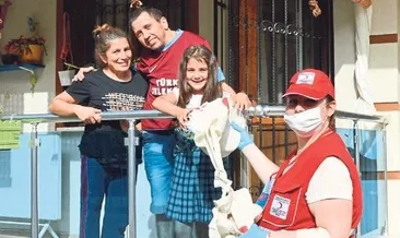 Kızılay, 2 bin adet pide dağıttı