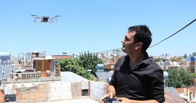 Adana’da ilginç görüntü: 2 buçuk kilometre uzağa drone ile kebap yolladı