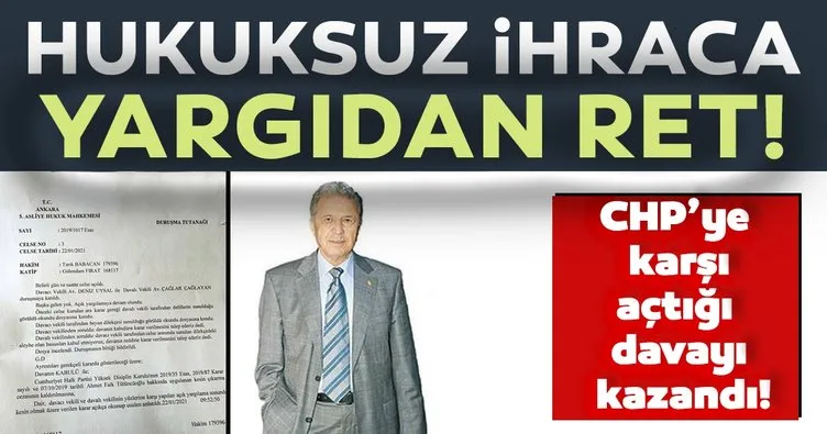 Hukuksuz ihraca yargıdan ret