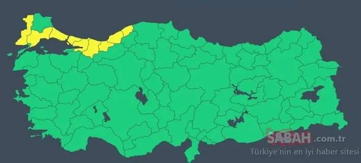 Meteoroloji’den son hava durumu raporu! İstanbul dahil 8 ile sarı kodlu uyarı: Kuvvetli geliyor