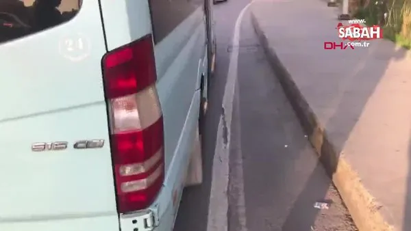 Esenyurt'ta ayakta 22 yolcu taşıyan şoförden polise: 