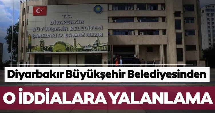 Diyarbakır Büyükşehir Belediyesinden usulsüz ihale iddialarına yalanlama:
