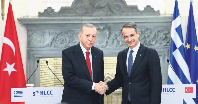 Başkan Erdoğan 6 yıl aradan sonra ziyaret ettiği Atina’da barış mesajı verdi: Barışta dünyaya örnek olalım