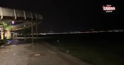 Fethiye’de deniz seviyesi yükseldi | Video