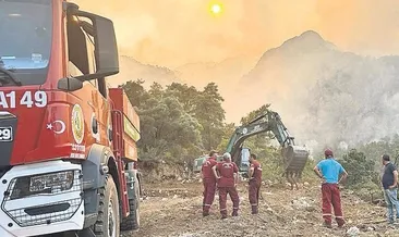 Kemer 5 gündür yanıyor