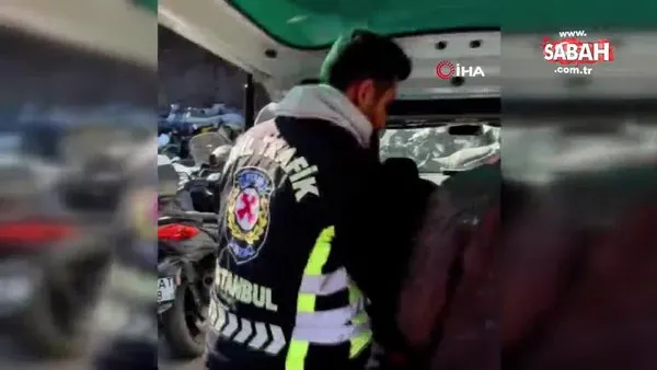 İstanbul’da iki genci otobanda araçtan indirmek isteyen taksi sürücüsü yakalandı | Video