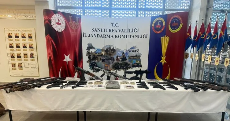 Şanlıurfa’nın 13 ilçesinde silah kaçakçılarına eş zamanlı operasyon